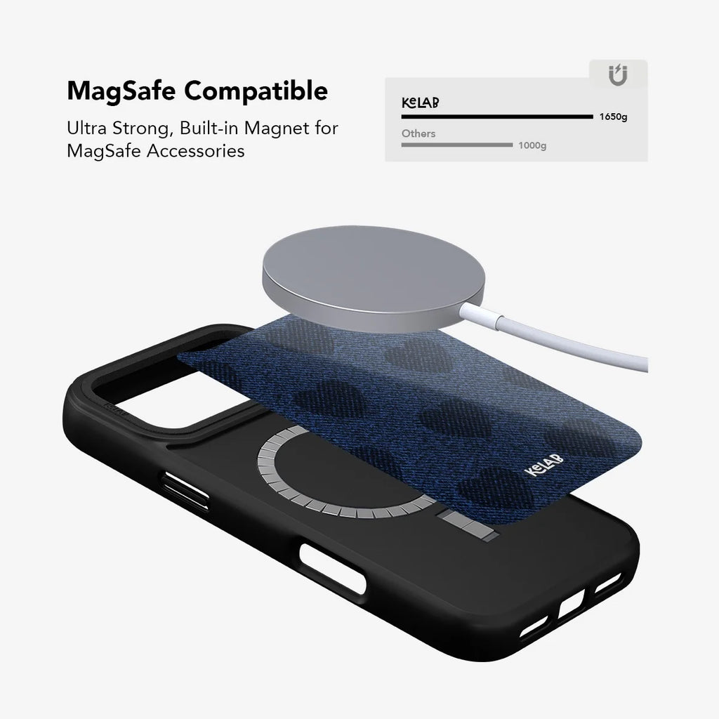 Indigo Crush | Denim Heart Y2K iPhone Case