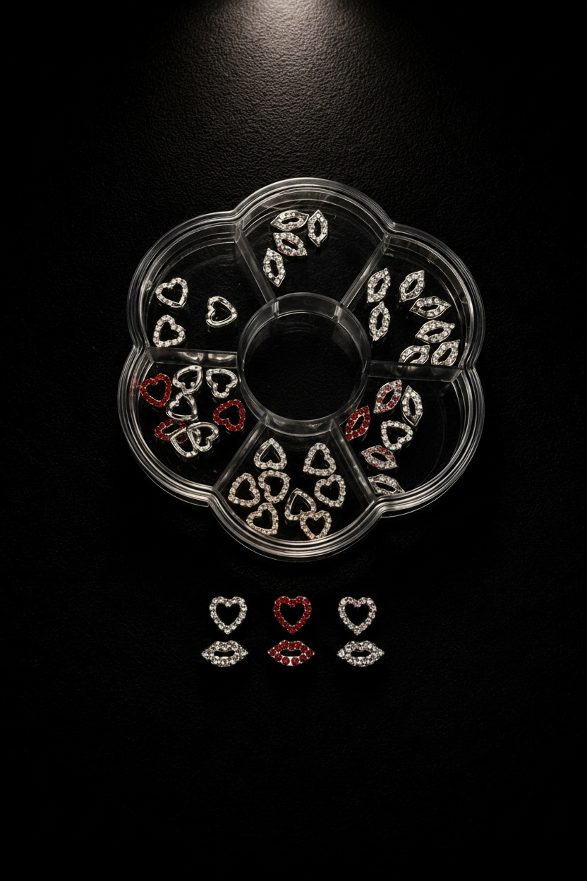48 pcs  ‘Love Day ’ Nail Charms
