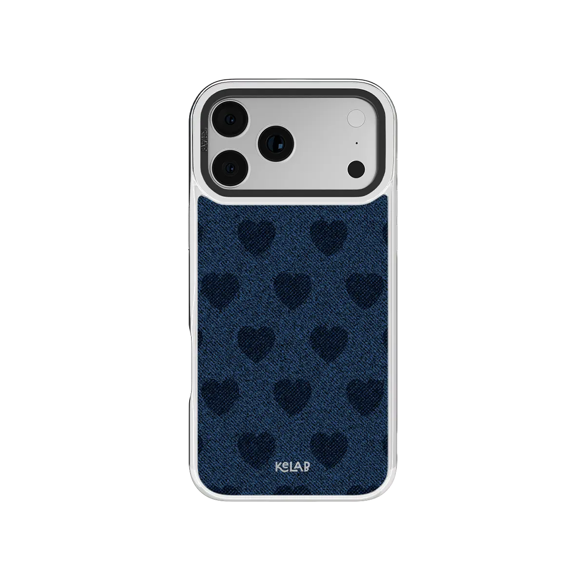 Indigo Crush | Denim Heart Y2K iPhone Case
