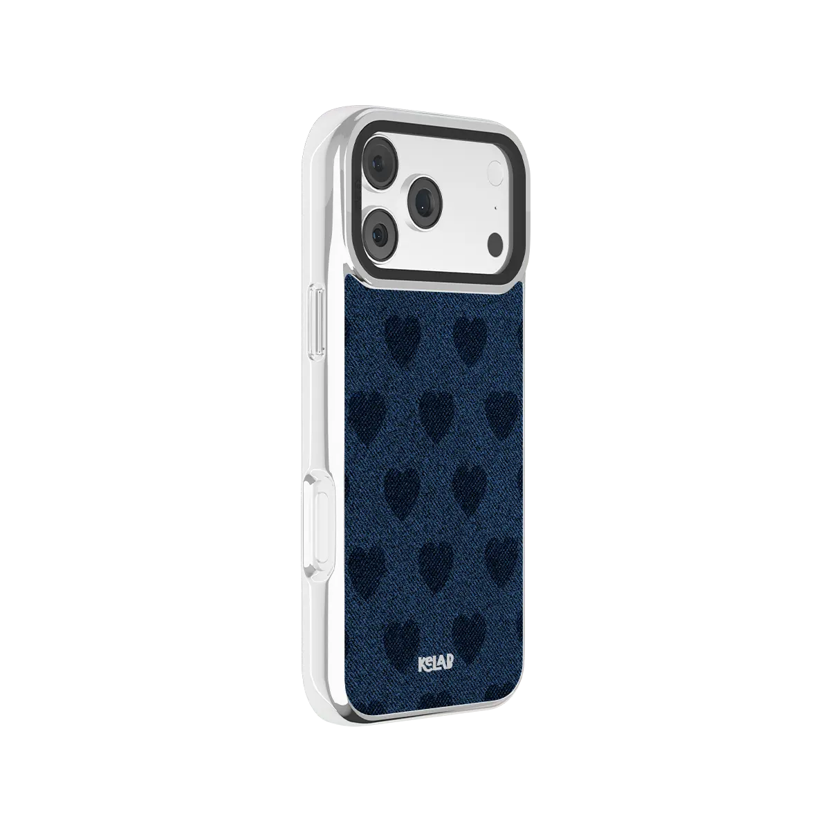 Indigo Crush | Denim Heart Y2K iPhone Case