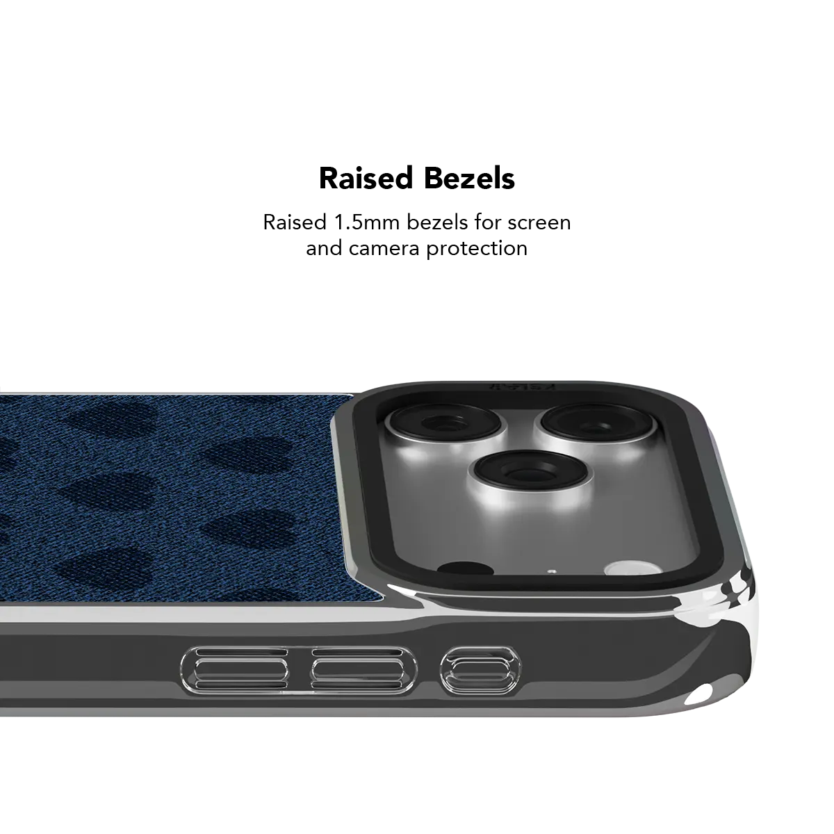 Indigo Crush | Denim Heart Y2K iPhone Case