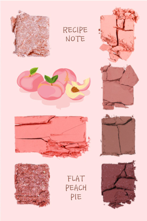 CORINGCO Recipe Note Eyeshadow Palette 10g (2 Types)